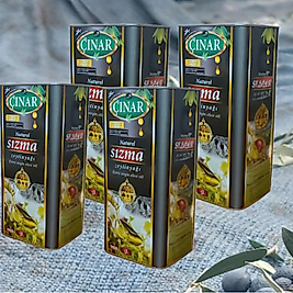Olgun Hasat Naturel Sızma Zeytinyağı 5 Lt× 4 Adet= 20 Lt