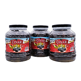 Gemli̇ği̇n İnci̇si̇ - Gold Siyah Zeytin Az kg Tuzlu 2 Kg X 3 Adet= 6 Kg