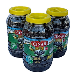 Gold Siyah Zeytin Az Tuzlu 2 Kg X 3 Adet= 6 Kg