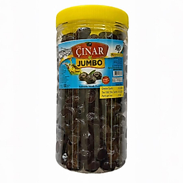 JUMBO Siyah Zeytin ORTA Tuzlu 1 Kg