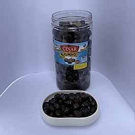 Muratoba_ JUMBO Siyah zeytin - Az tuzlu.  1 kg