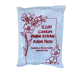 Çankırı Kaya Tuzu Öğütülmüş İnce Tuz 1 Kg