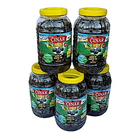 Gold Siyah Zeytin Az Tuzlu 2 Kg X 5 Adet= 10 Kg