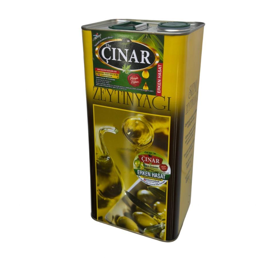 Erken Hasat (Yeşil Zeytin Den) Sızma Zeytinyağı 5 Lt