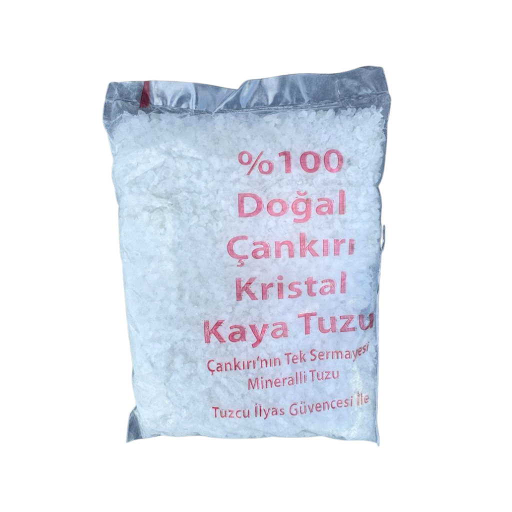 Çankırı Kaya Tuzu İri̇ Taneli 1 Kg