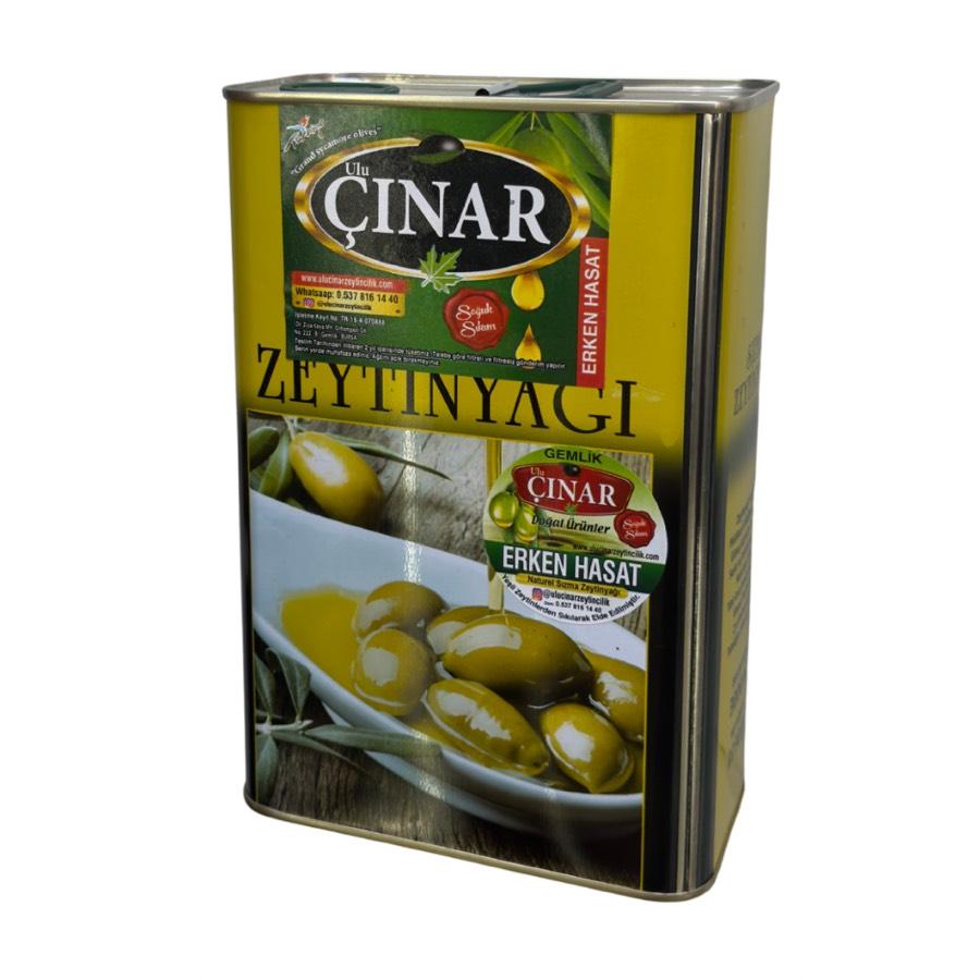 Erken Hasat (Yeşil Zeytin Den) Sızma Zeytinyağı _3 Lt