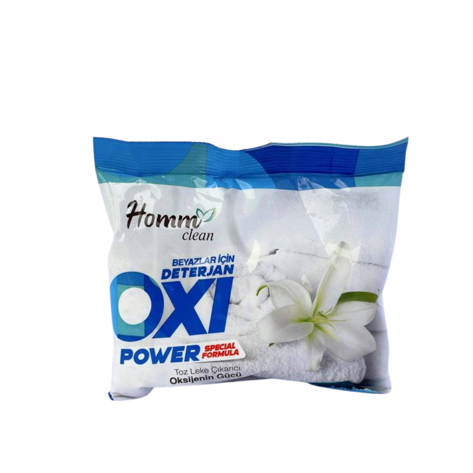 Homm Clean  BEYAZLAR İÇİN DETERJAN OXI  Toz Leke Çıkarıcı 500 gr.